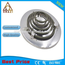 Green Incoloy 2100W Air Heating Element stove coil tubular heating element